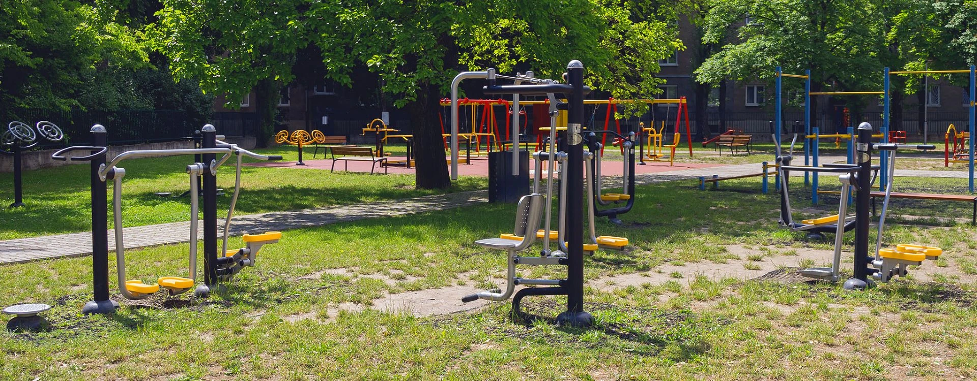 Vonkajšie fitness Vonkajšie fitness