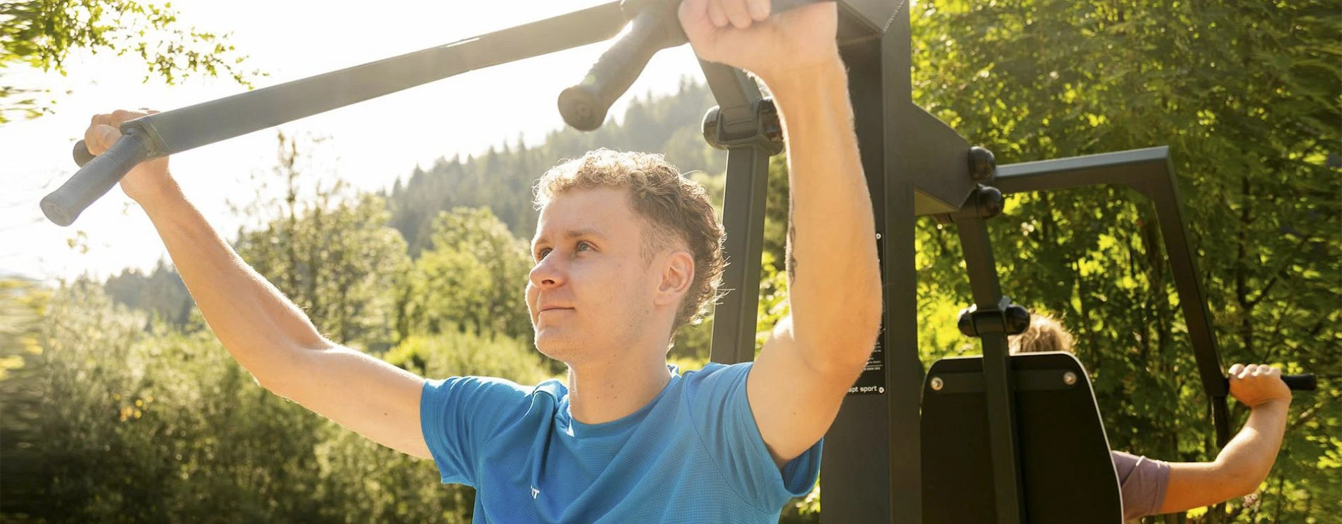 Vonkajšie fitness Vonkajšie fitness